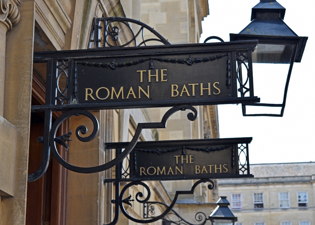 Entrance to The Roman Baths